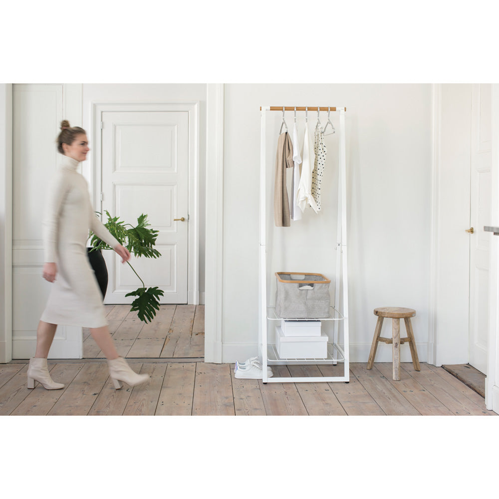 Linn Clothes Rack, Small - White