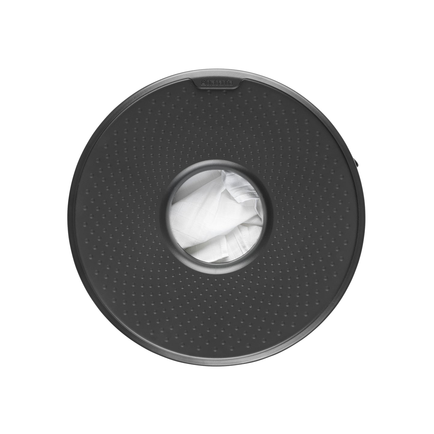 Laundry Bin 60 litre - White with Dark Grey Lid