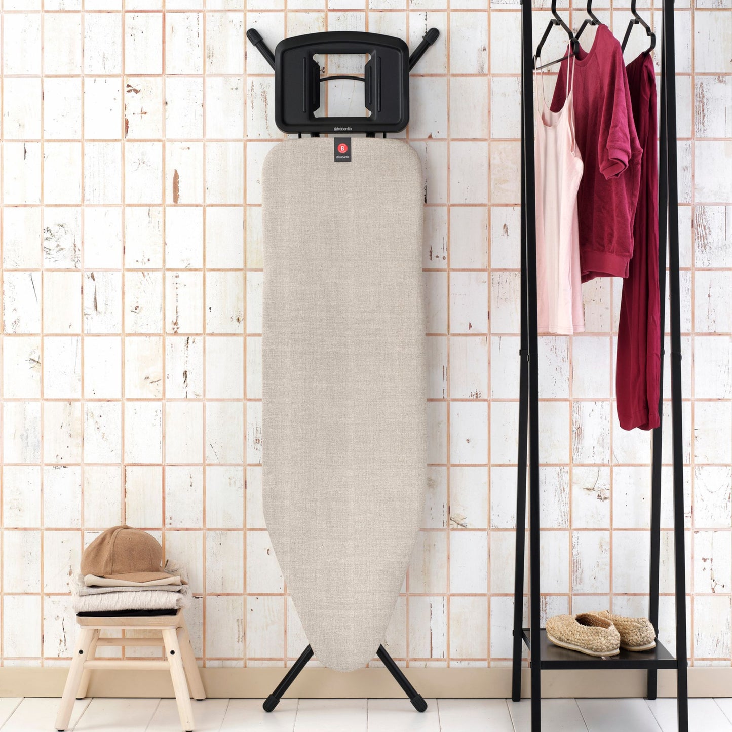 IroningBoard 124x38 (B) Solid Steam Iron Rest- Denim Grey