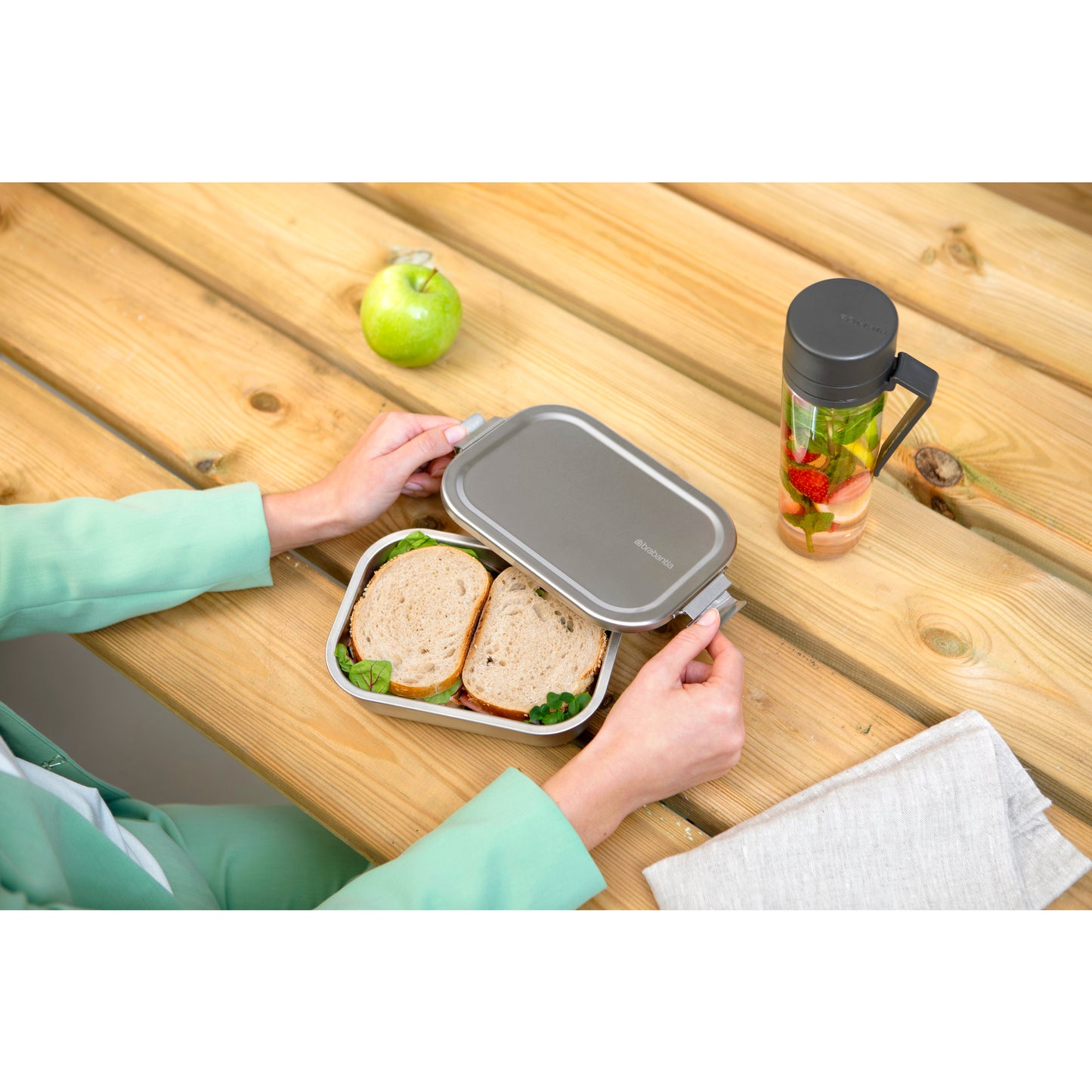Make & Take Lunch Box, Medium - Matt Steel