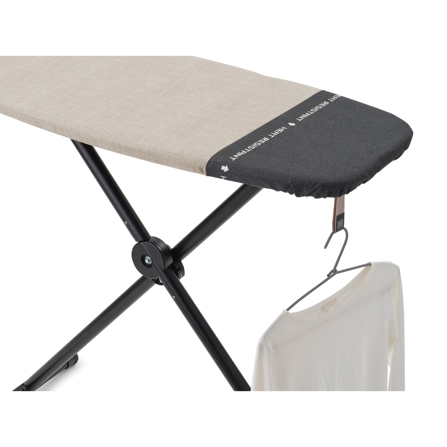 Steam & Ironing Board D, 135x45 cm, Heat Resistant Parking Zone - Denim Grey