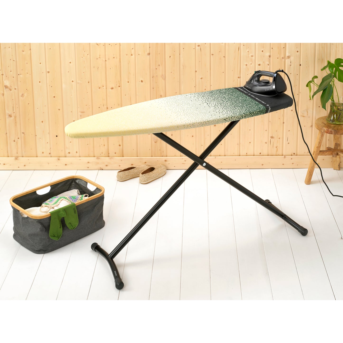 Ironing Board 135x45cm (D) Heat Resistant Iron Parking Zone - New Dawn