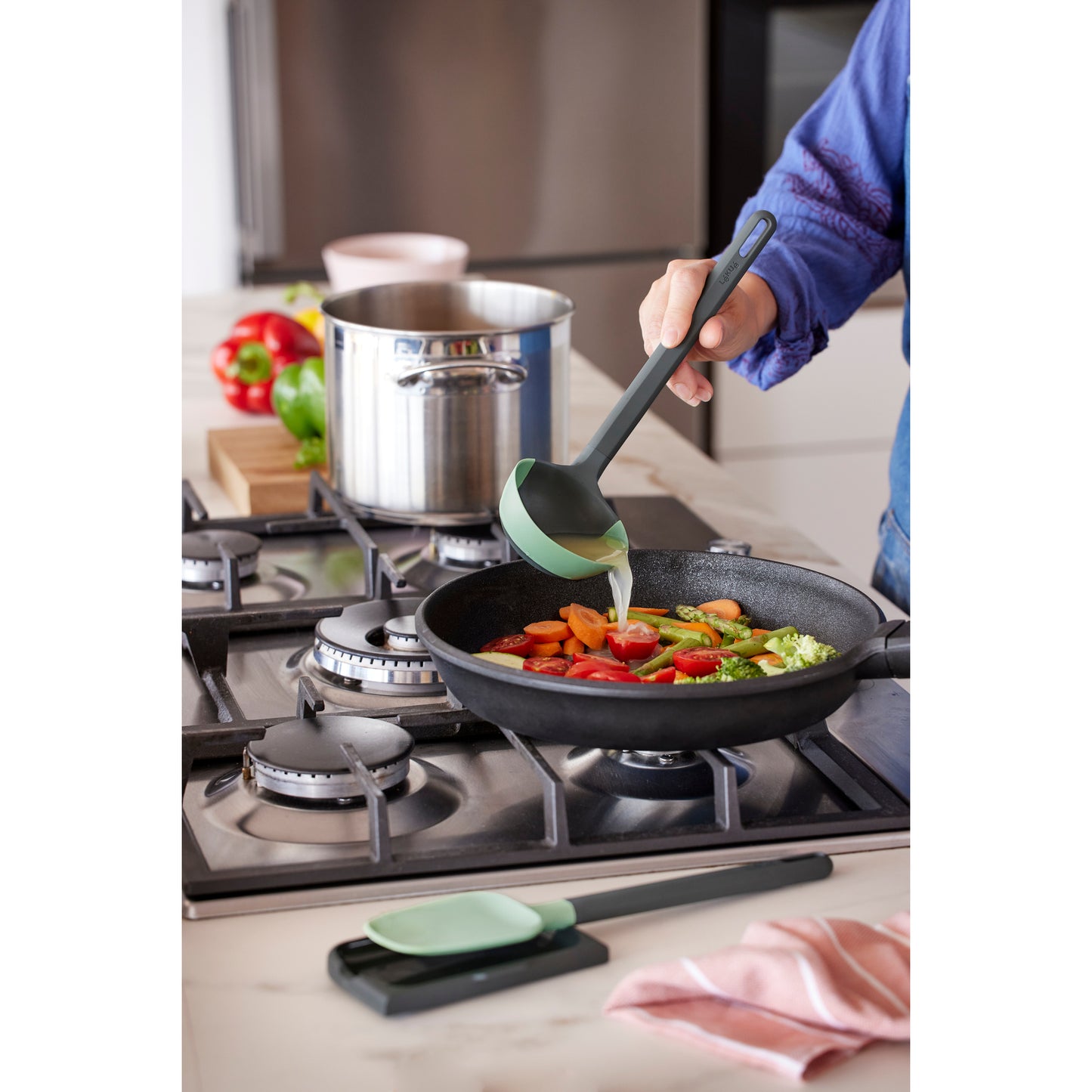 Non-Scratch Ladle - Green