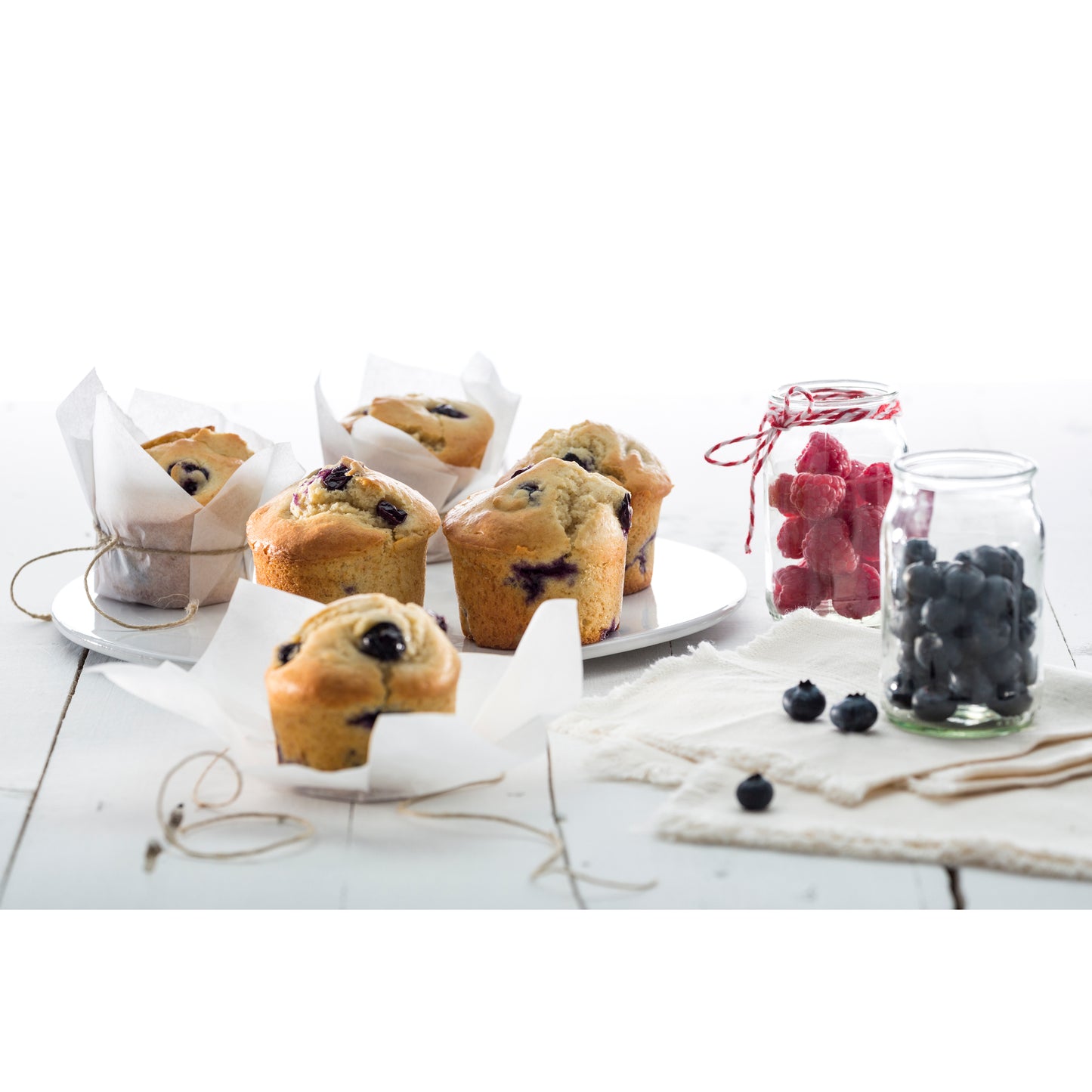 Muffins Mould - 6 cav - Red