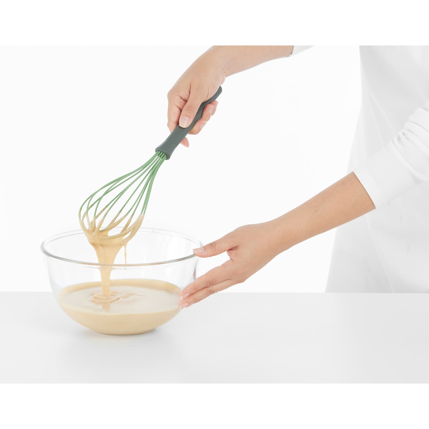 Non-Scratch Whisk - Green