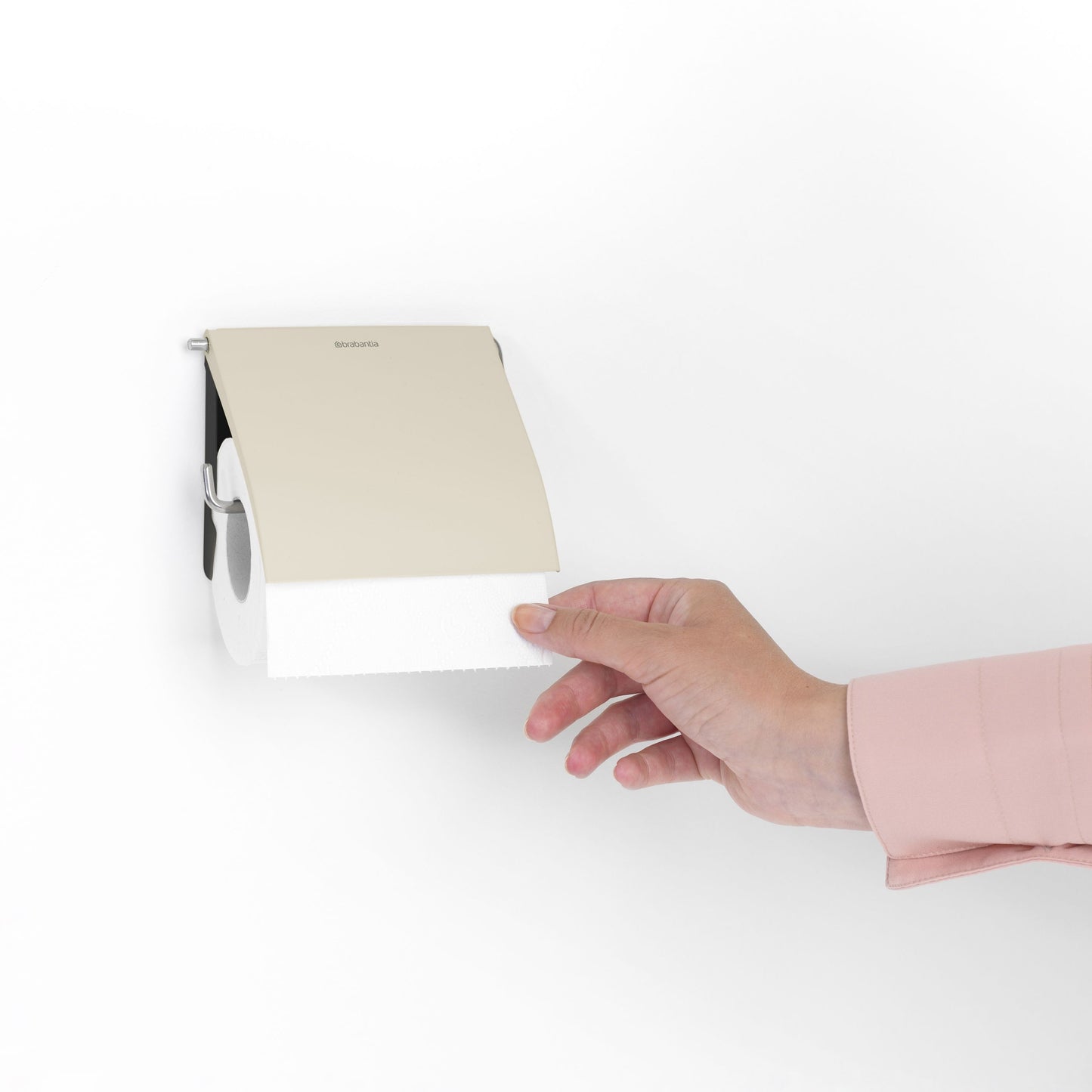 ReNew Toilet Roll Holder - Soft Beige