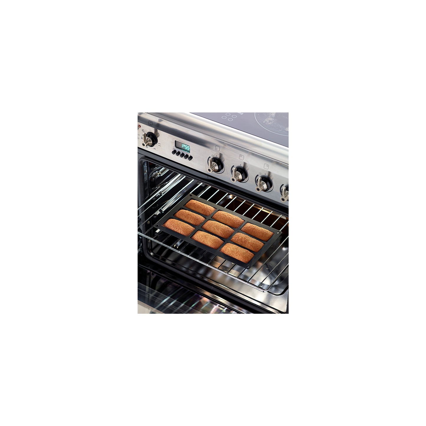 Mini Cake Mould - 9 cav - Black