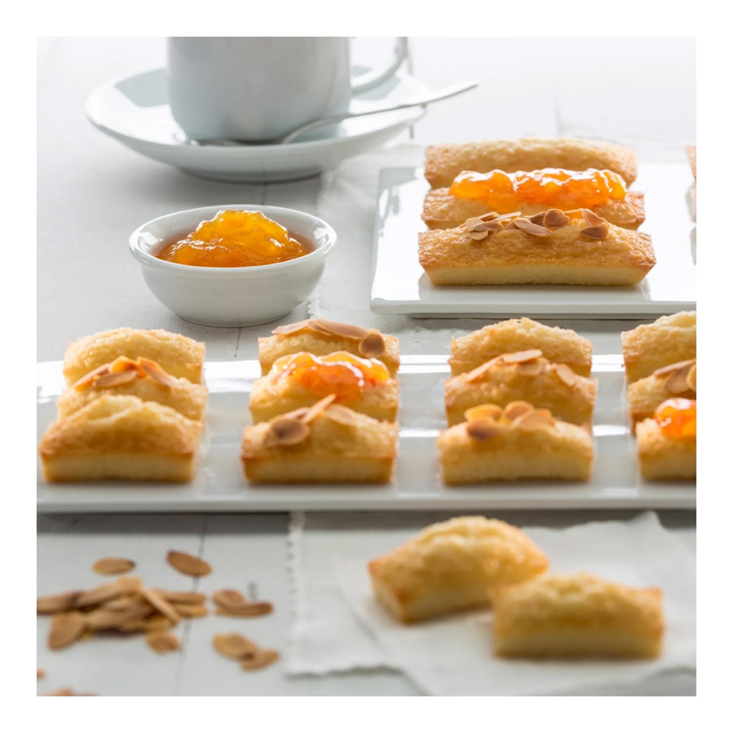 Financier Mould - 9 cav - Red