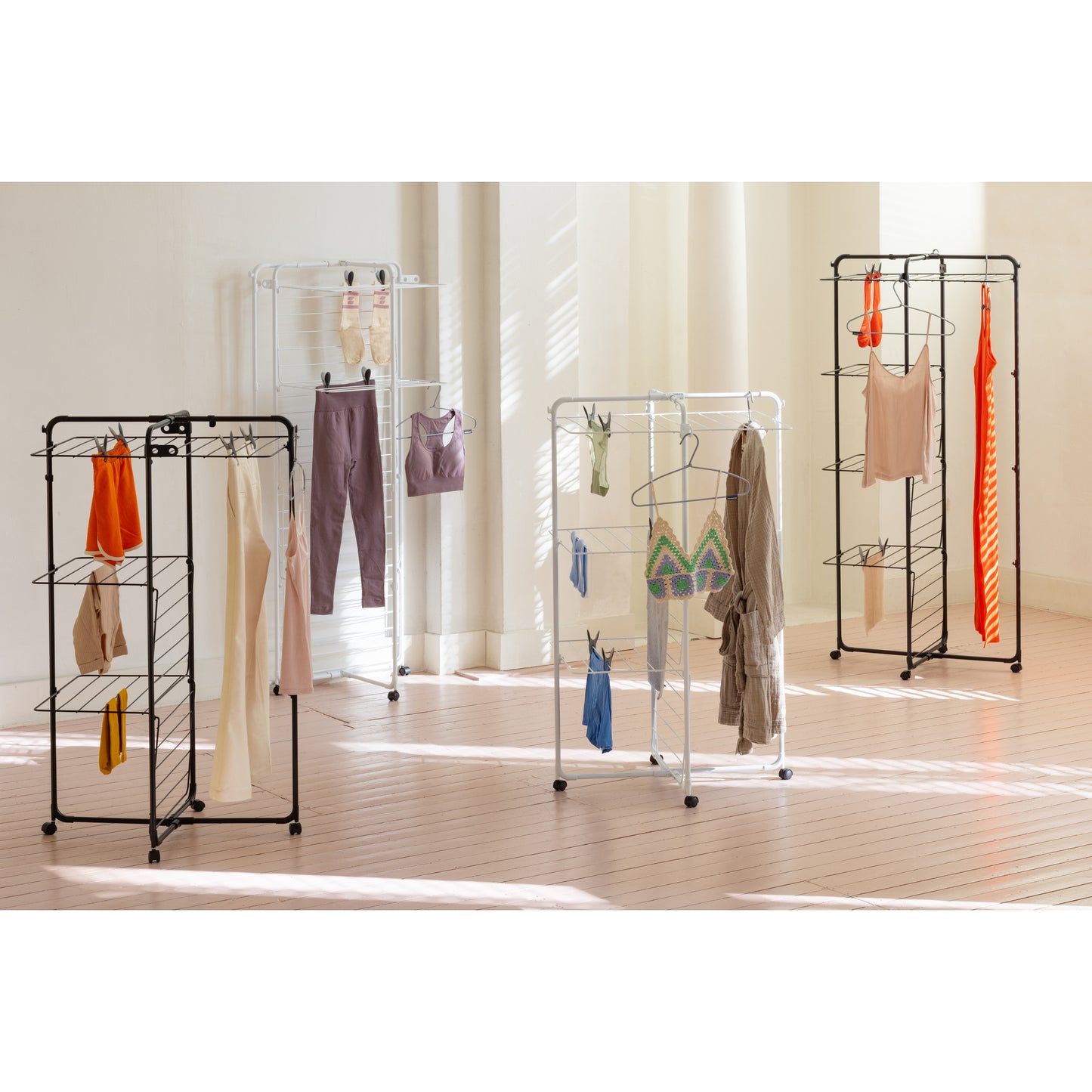 HangOn Tower Drying Rack, 30 metres - White