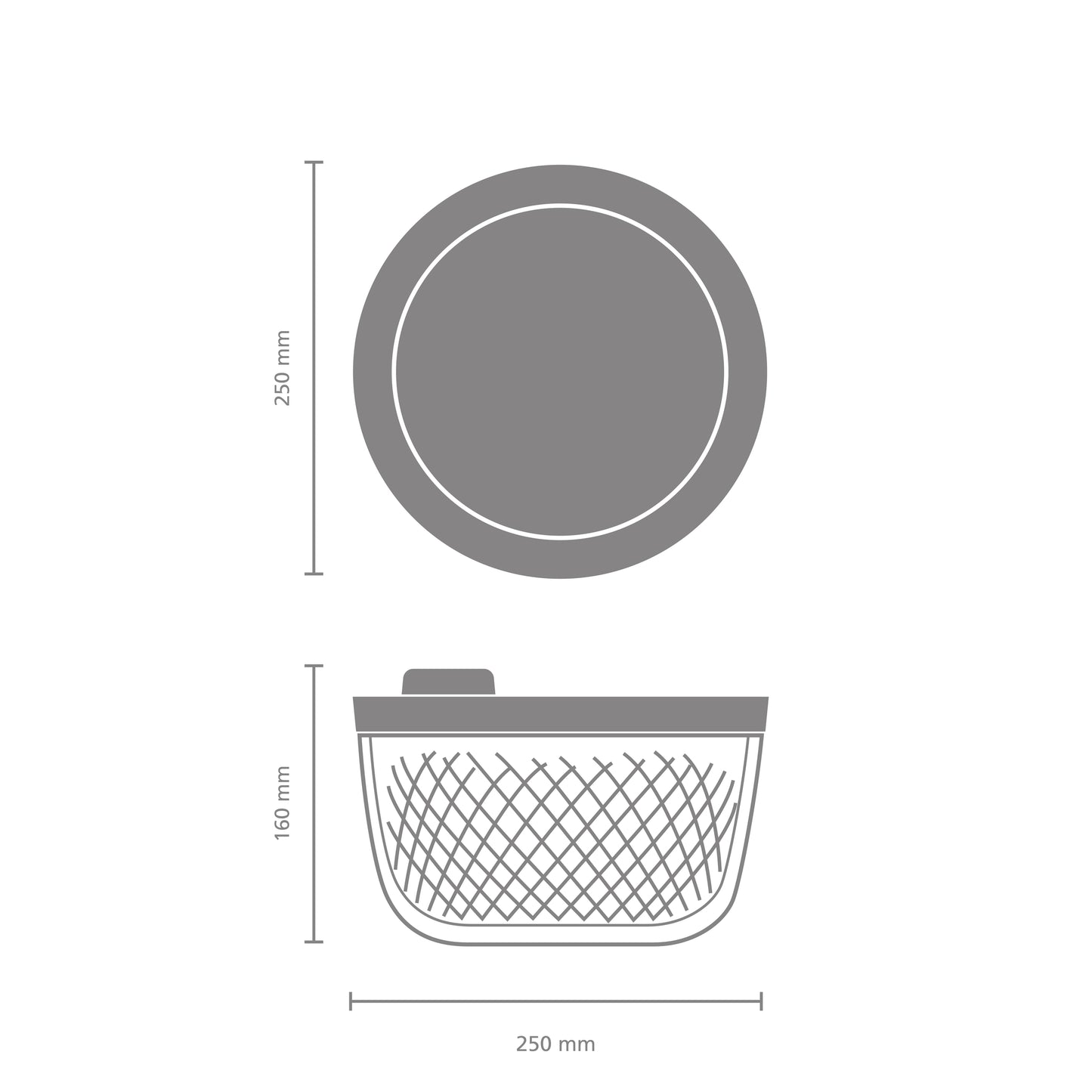 Tasty+ Salad Spinner - Jade Green