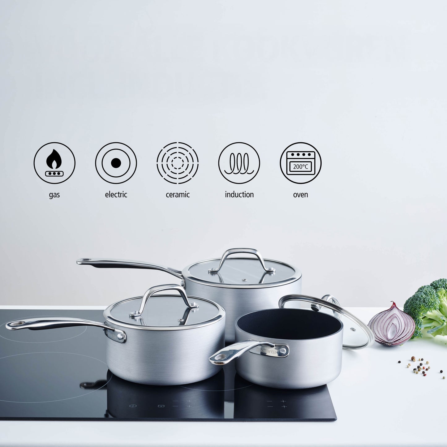 Technopro Saucepan 3pc Set