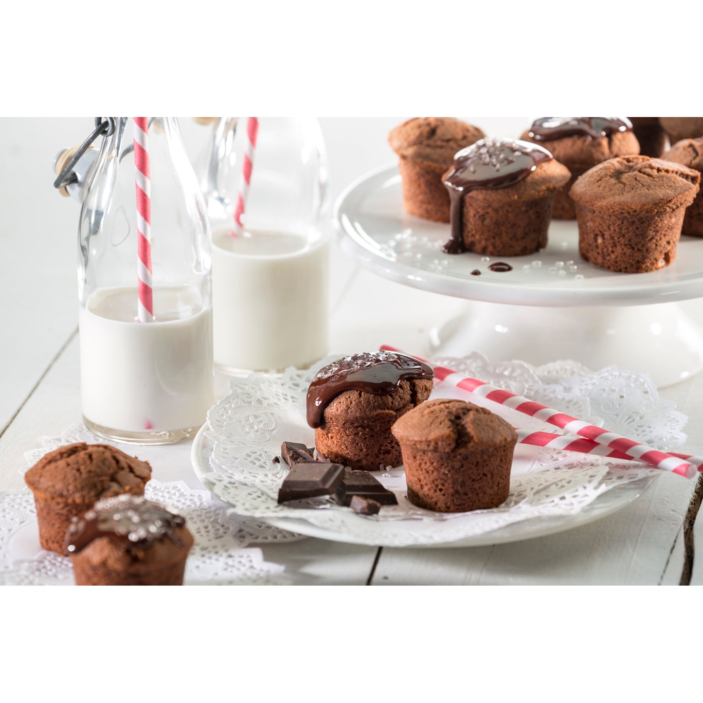 Mini Muffins Mould - 11 cav - Red