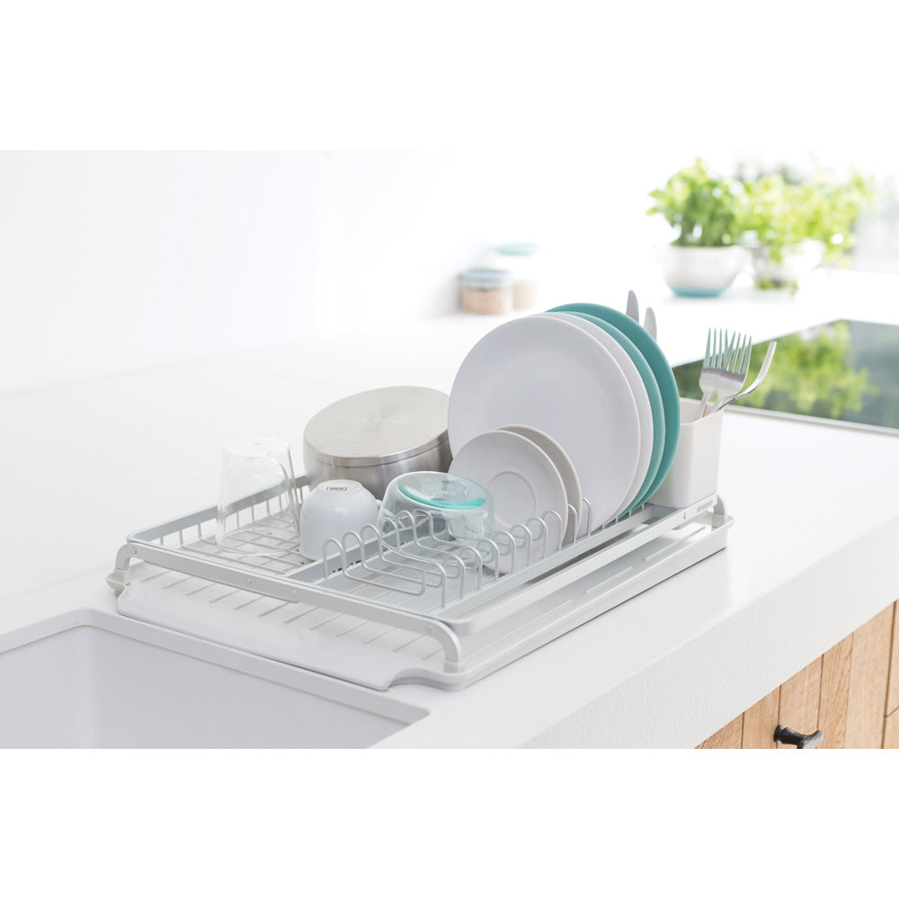 Dish Drying Rack - Light Grey