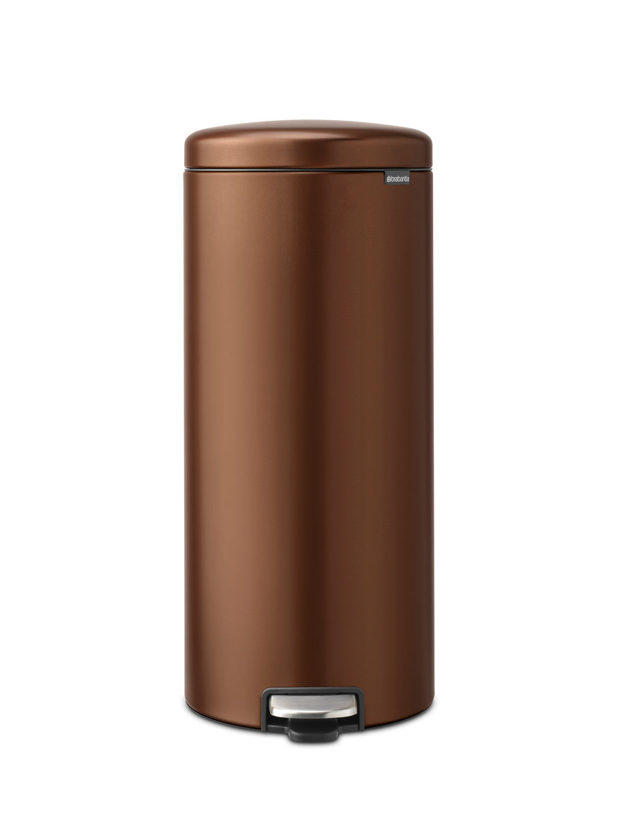 NewIcon Pedal Bin, 30L - Warm Bronze