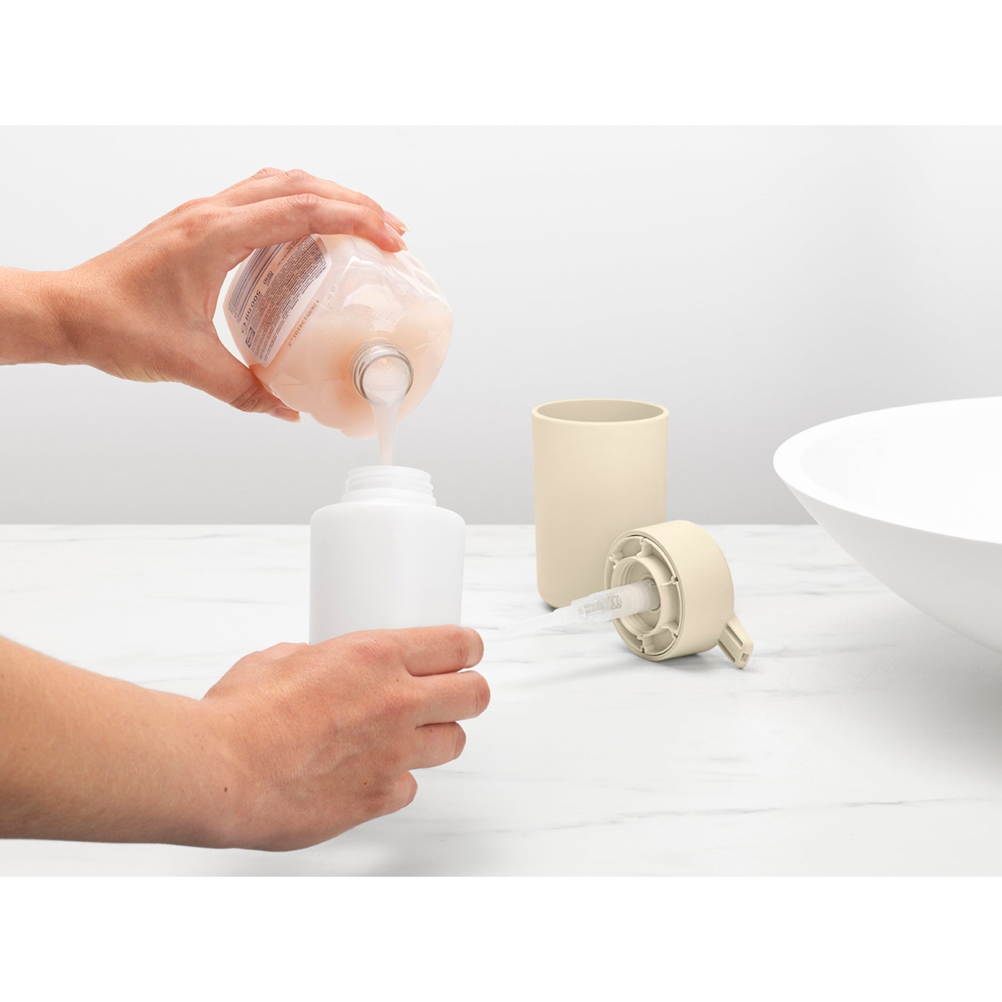 ReNew Soap Dispenser - Soft Beige