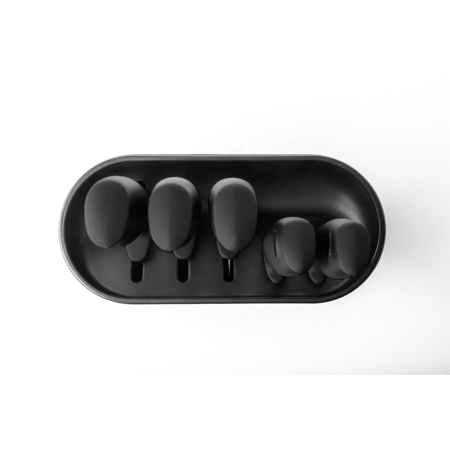 Tasty+ Knife Block with 5 Knives - Dark Grey