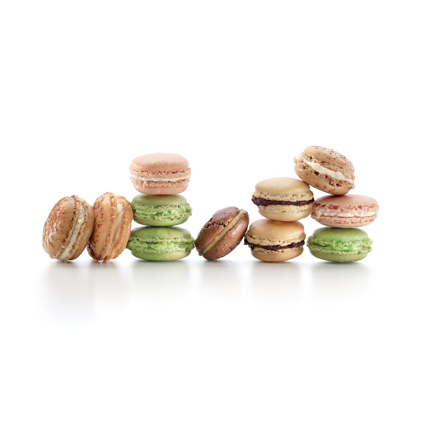 Silicone Macaron Baking Mat 40cm - Brown