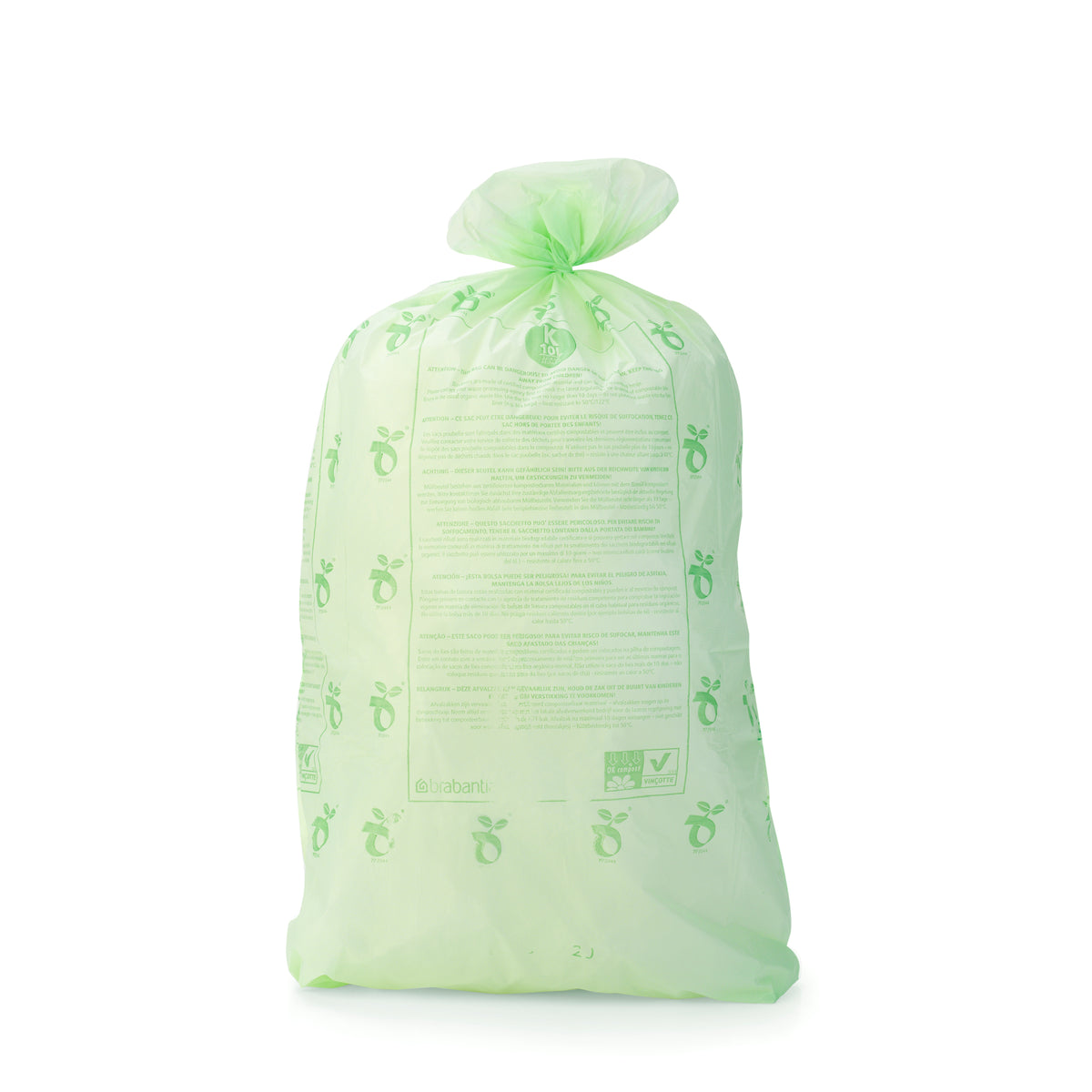 BinLiner Code K (10 litre) Compostable - 10 bags