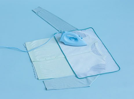 Protecting ironing cloth