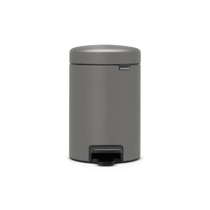 Pedal Bin NewIcon 3 Litre - Mineral Concrete Grey
