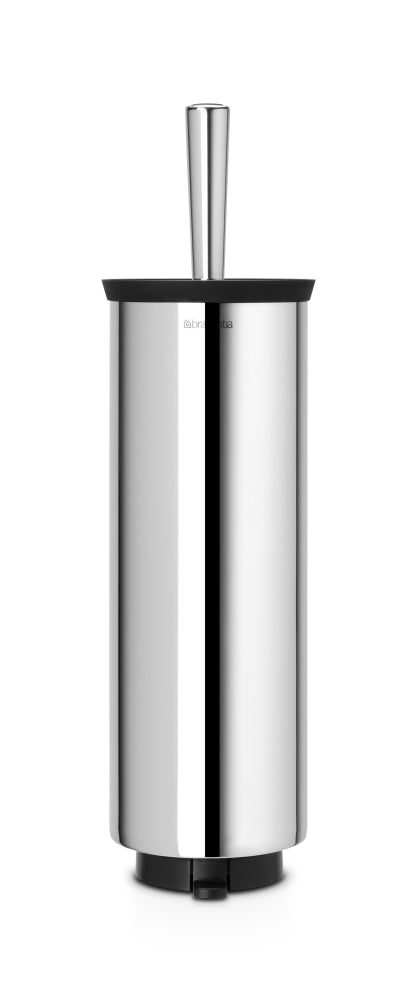 Toilet Brush & Holder (Profile) - Brilliant Steel