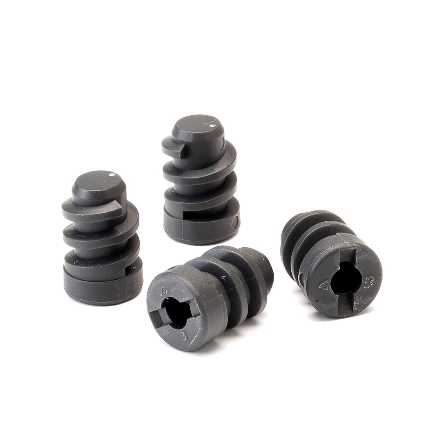 Replacement Adjusting Cap for Bo Touch Bin 4 pieces - Grey