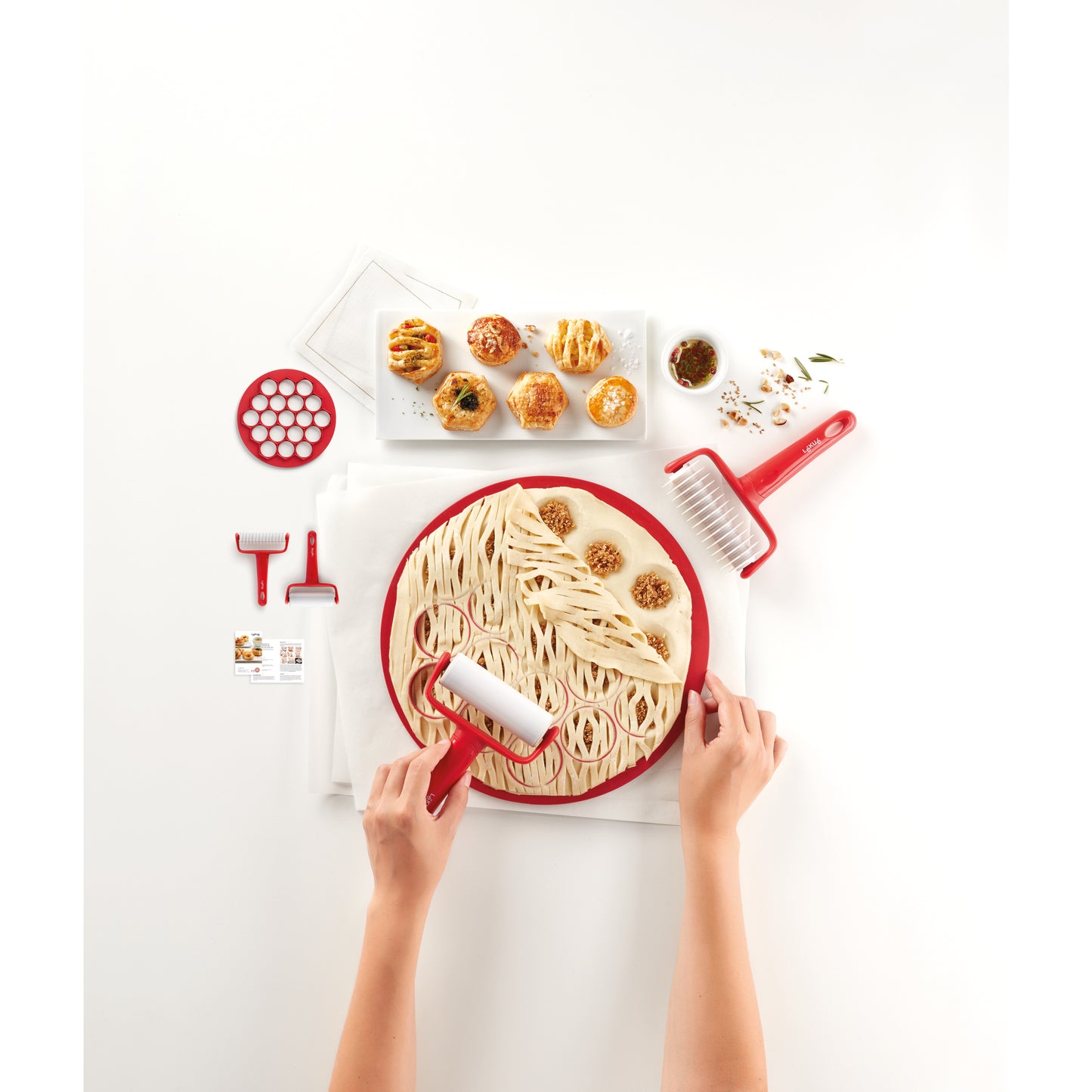 Mini Pie Making Kit - Red