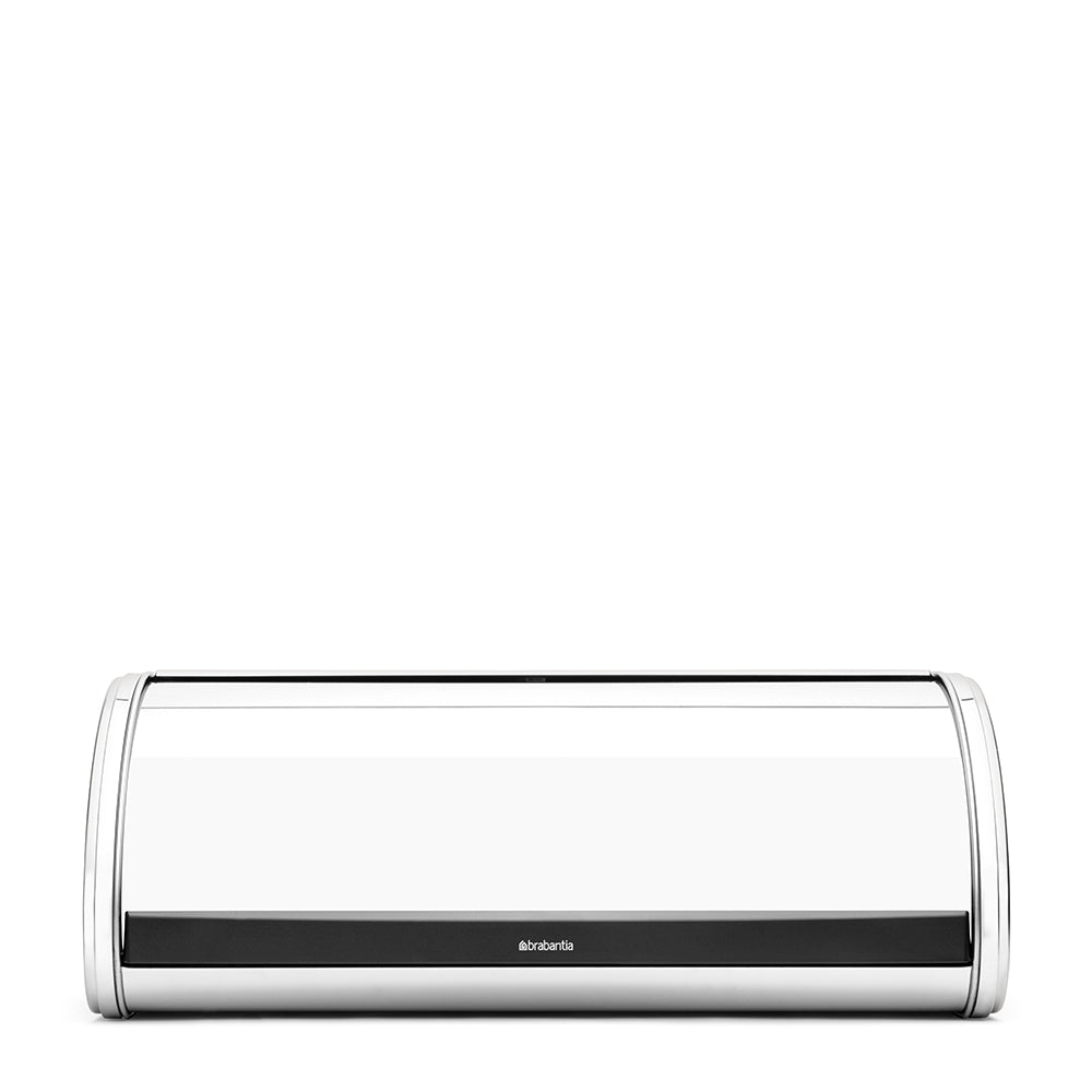 Bread Bin Roll Top - Brilliant Steel