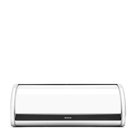 Bread Bin Roll Top - Brilliant Steel