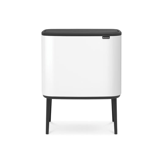 Bo Touch Bin 3 x 11 Litre - White