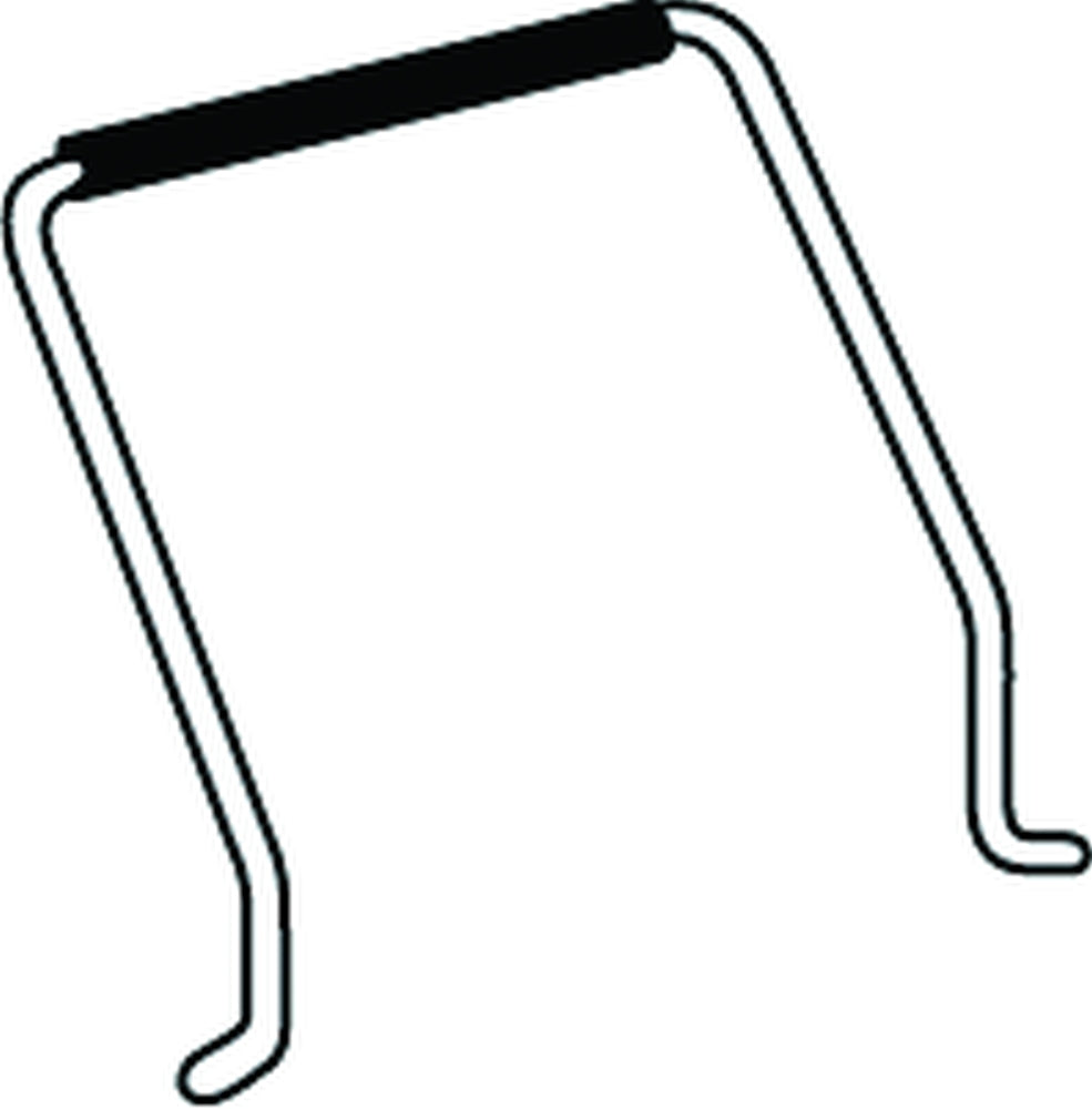 Ironing Board: Support for Steam Iron Rest - Brilliant Steel