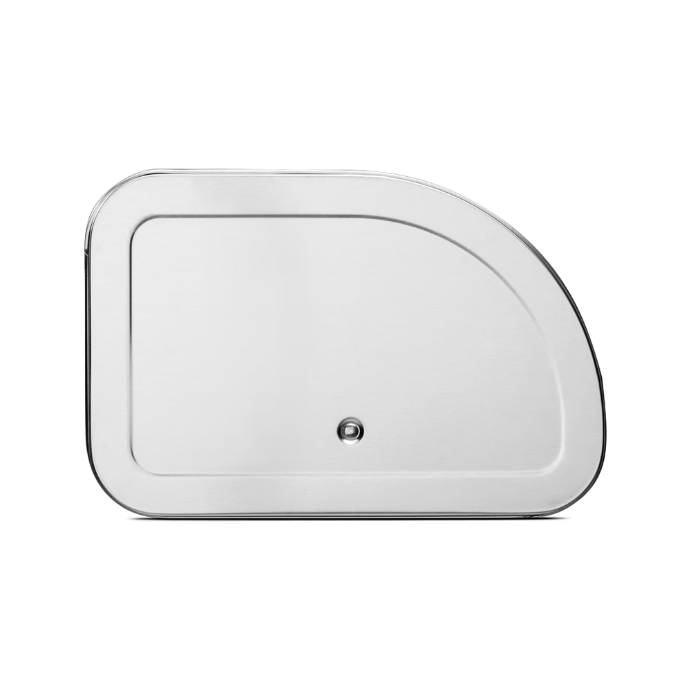 Bread Bin Roll Top Medium - Matt Steel