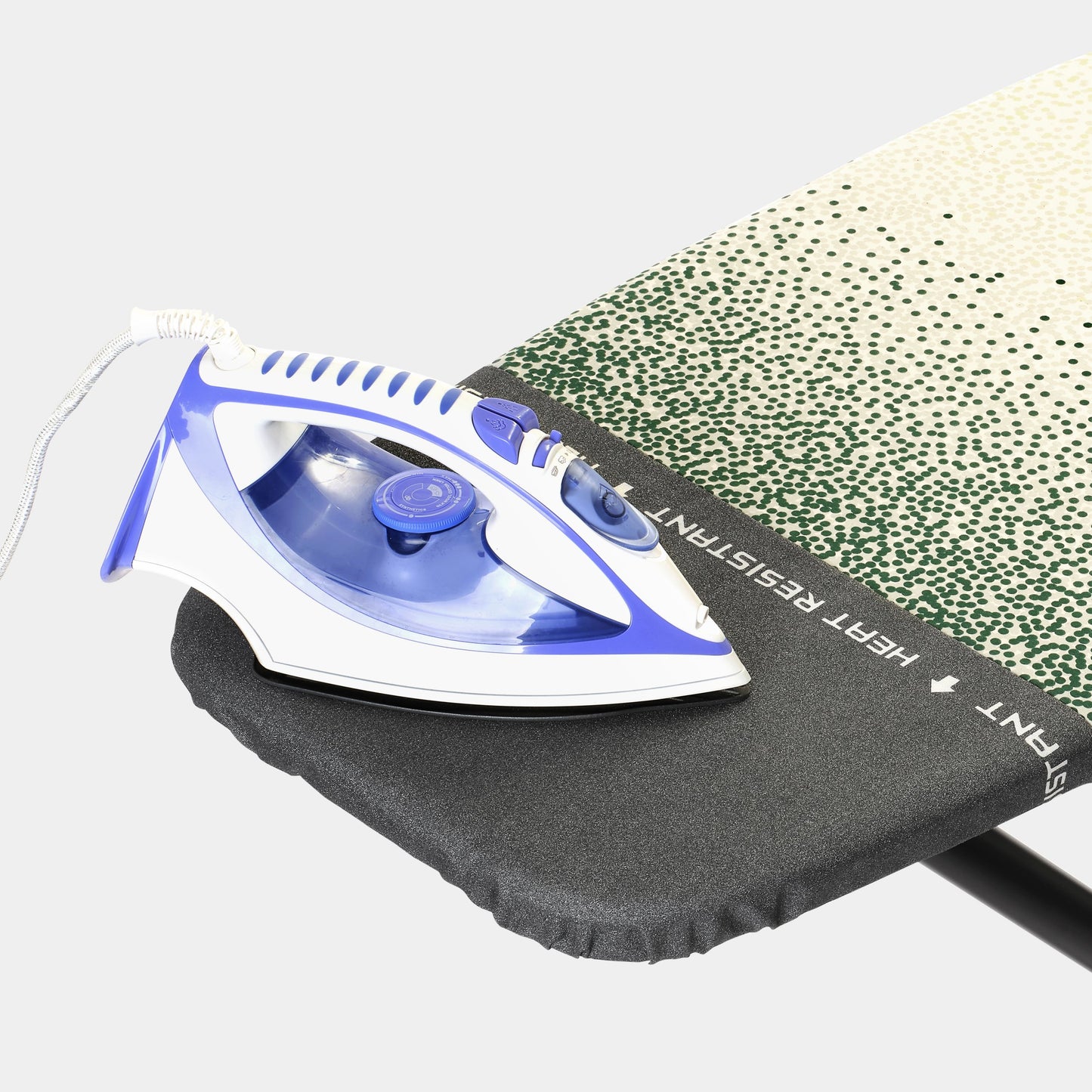 Ironing Board 135x45cm (D) Heat Resistant Iron Parking Zone - New Dawn