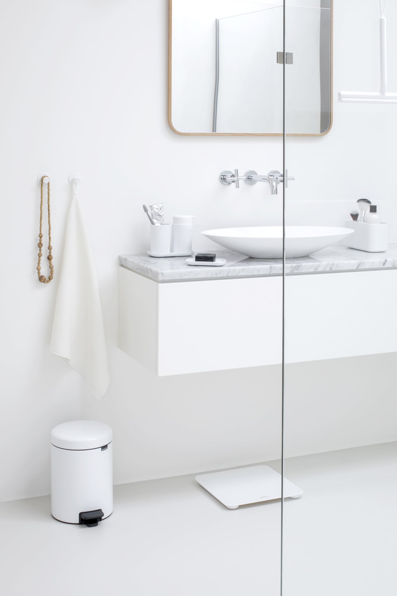 Towel Hook Set of 2 - White