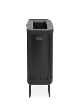 Bo Laundry Bin Hi 2 x 45 litre - Matt Black
