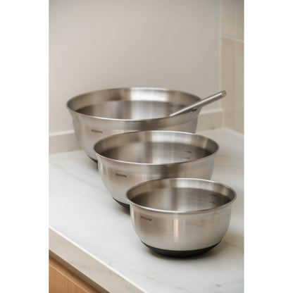 Mixing Bowl Set (1L, 1.6L, 3L) Matt