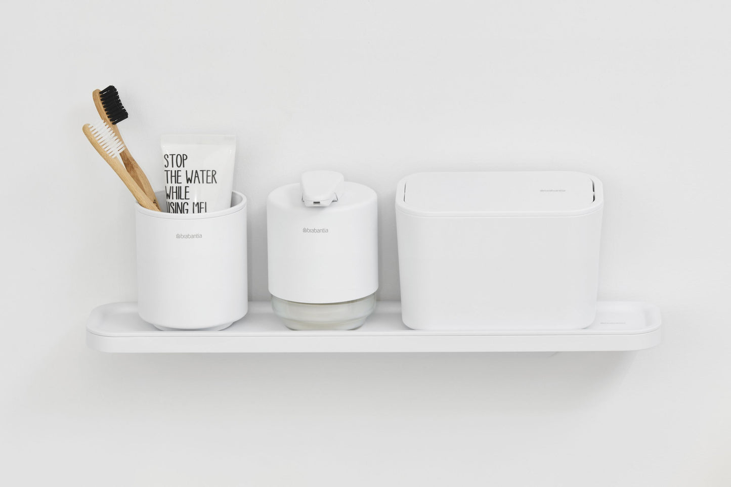 MindSet Bathroom Shelf - Mineral Fresh White