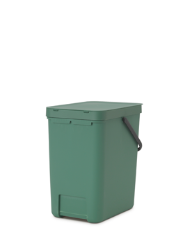 Sort & Go Waste Bin 25 litre - Fir Green