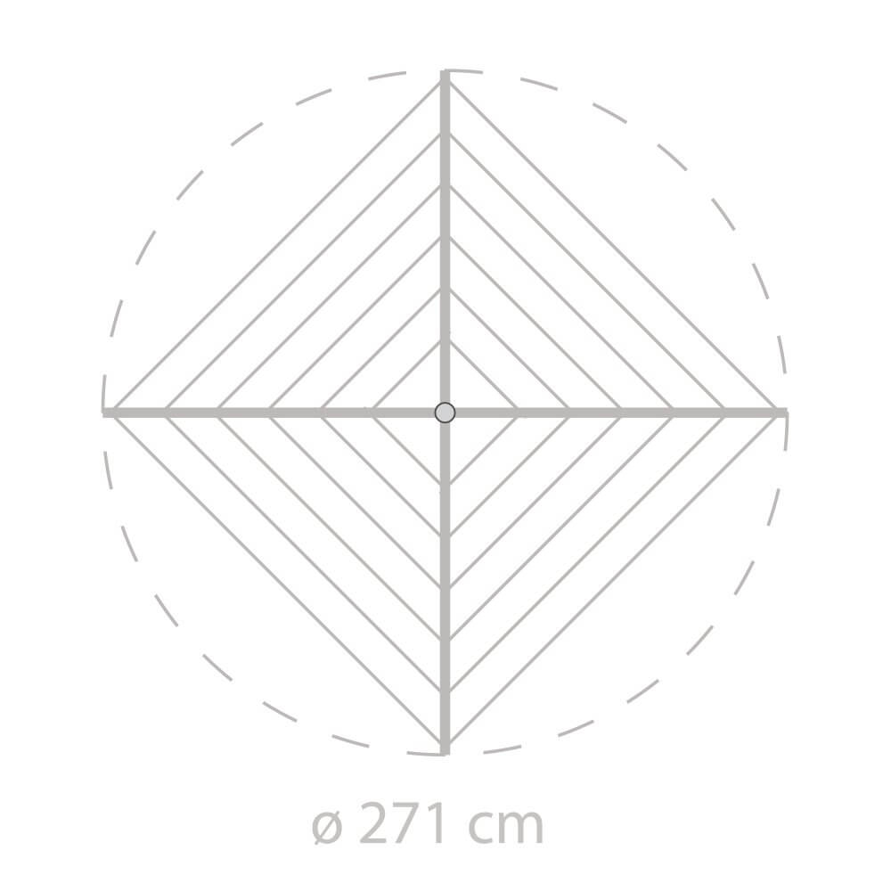 Rotary Dryer, Topspinner 4-arm 40m