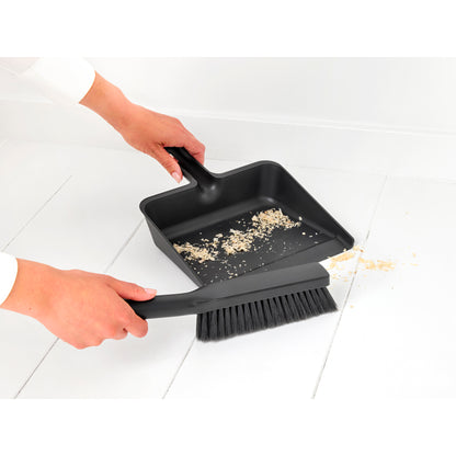 SinkSide Dustpan and Brush Set, with comb