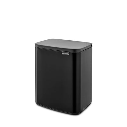 Bo Waste Bin 12 litre - Matt Black