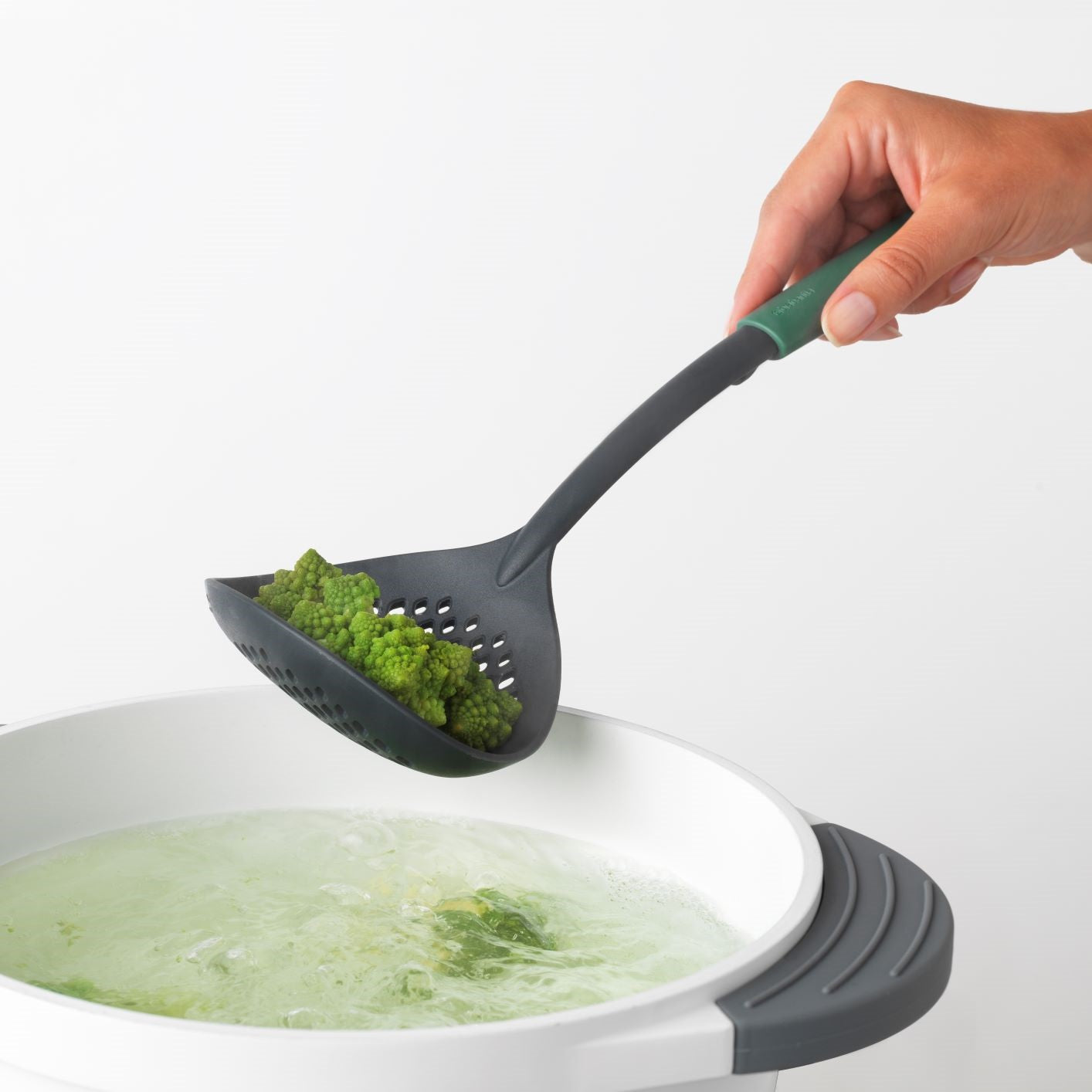 Tasty+ Skimmer plus Ladle - Fir Green