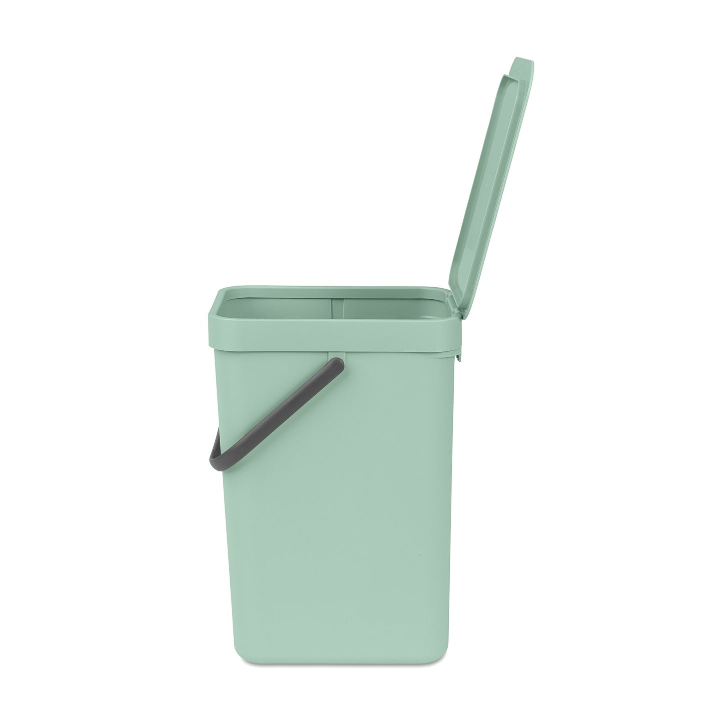Sort & Go Waste Bin 12 litre - Jade Green