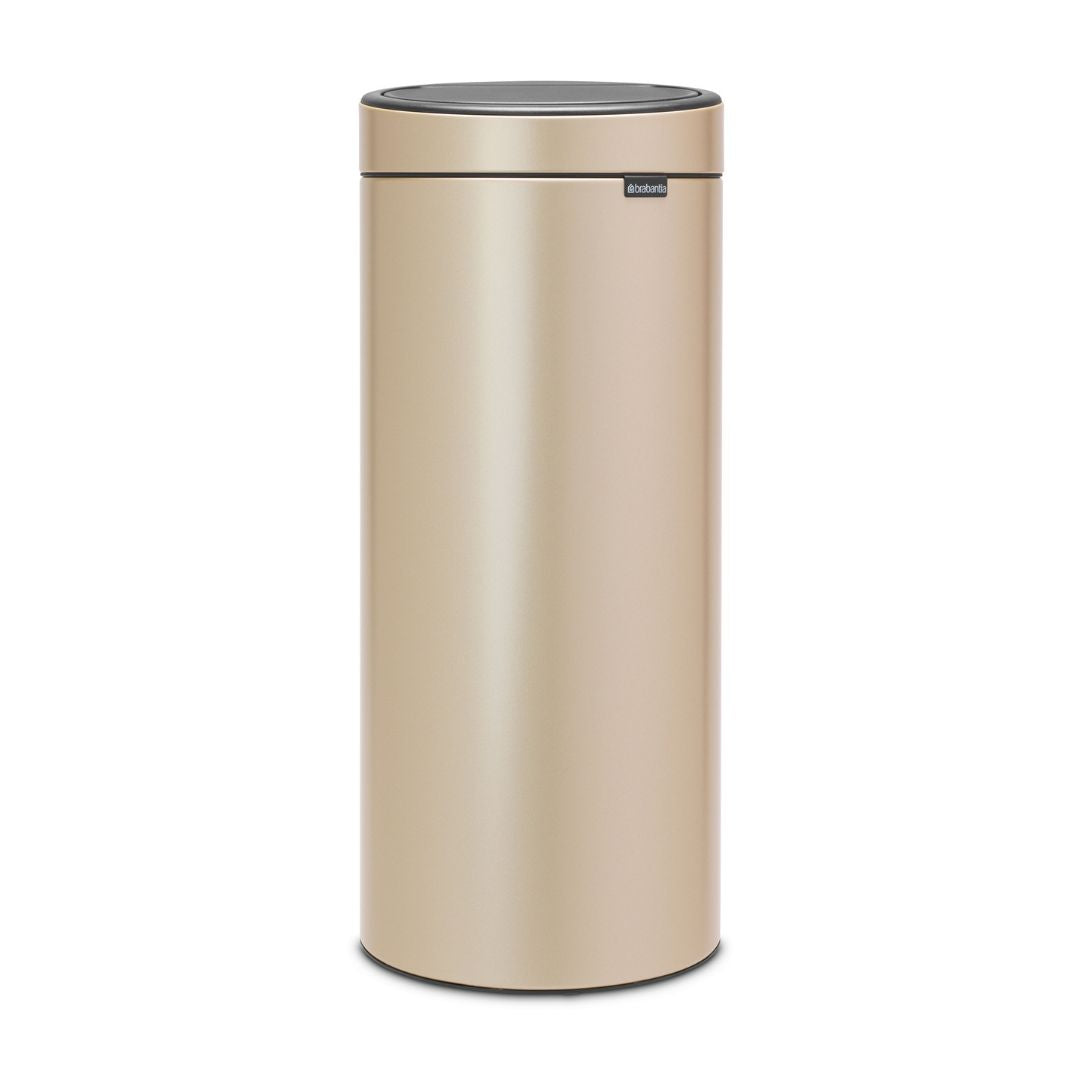 Touch Bin New 30 litre - Metallic Gold