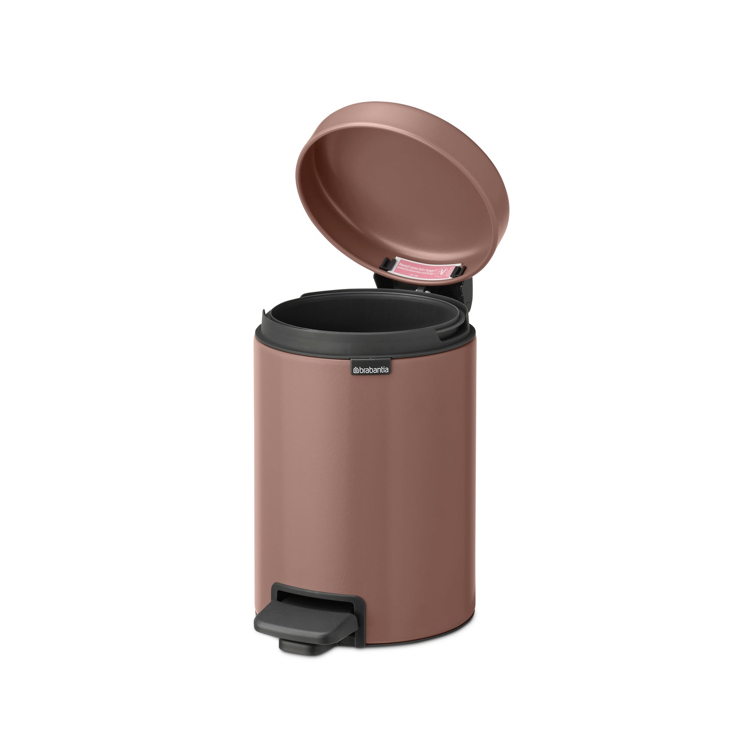 Pedal Bin NewIcon 3 litre - Satin Taupe