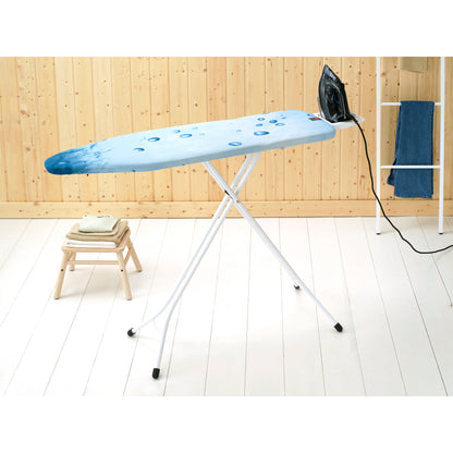 Ironing Board 124x38cm (B) Steam Iron Rest - Ice Water