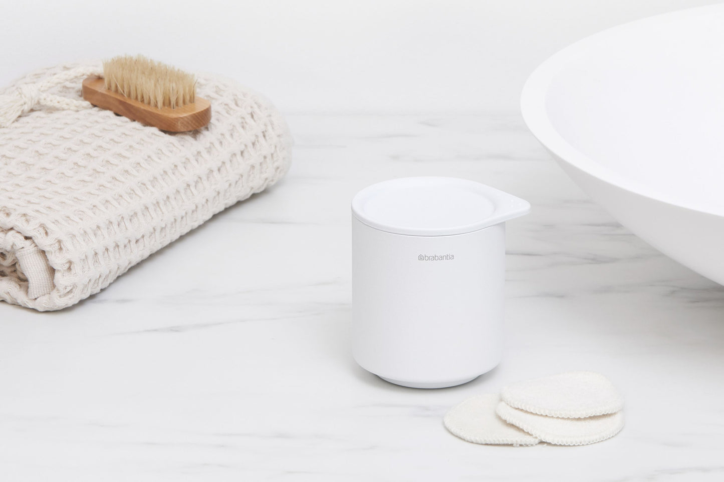 MindSet Storage Pot - Mineral Fresh White