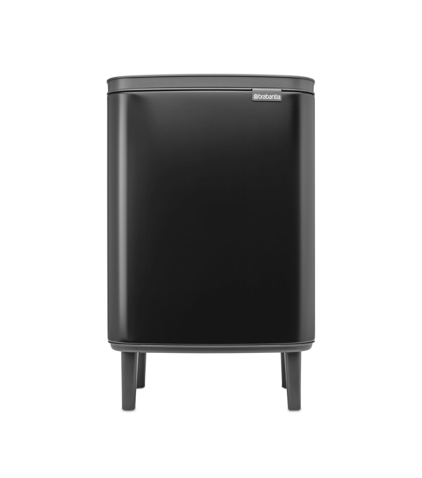 Bo Waste Bin Hi 12 litre - Matt Black