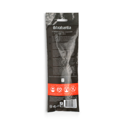 BinLiner Code S (6 litre) Compostable - 10 bags