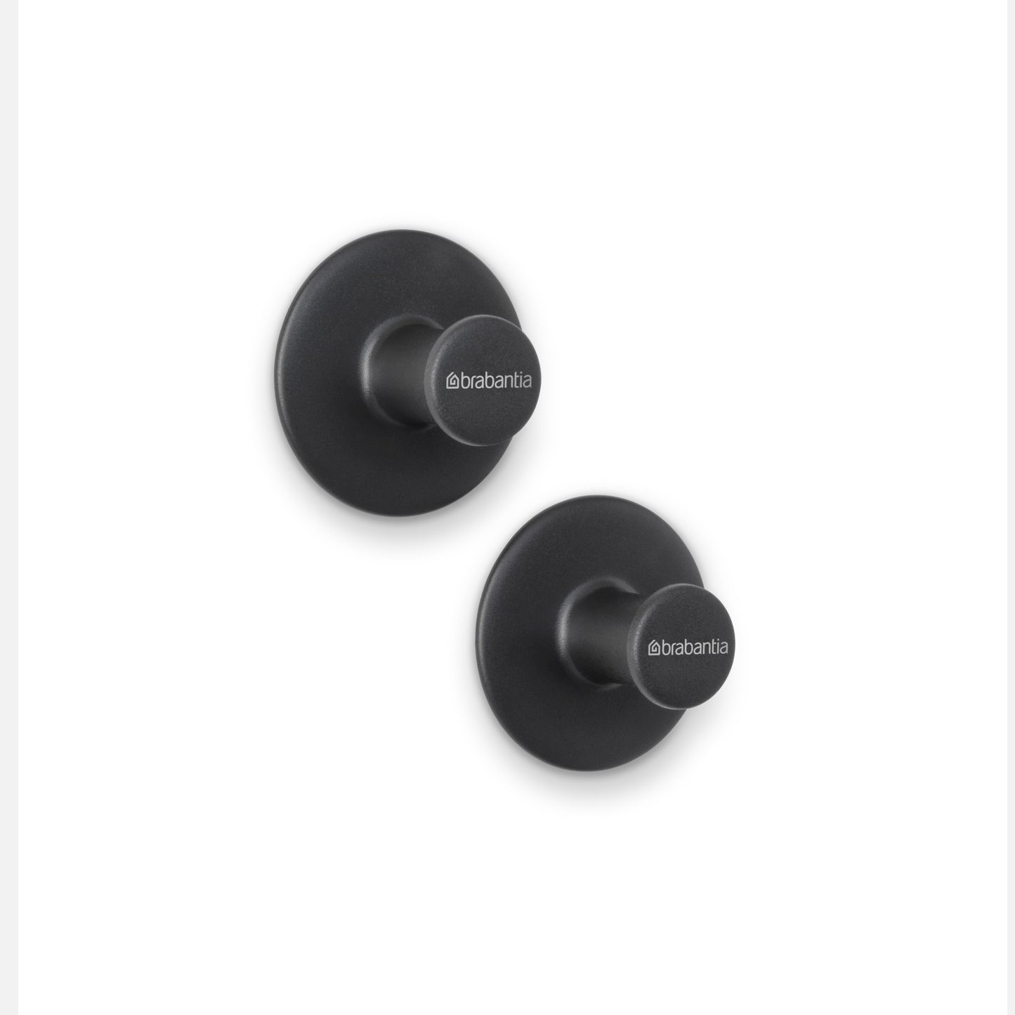 Towel Hook Set of 2 - Dark Grey